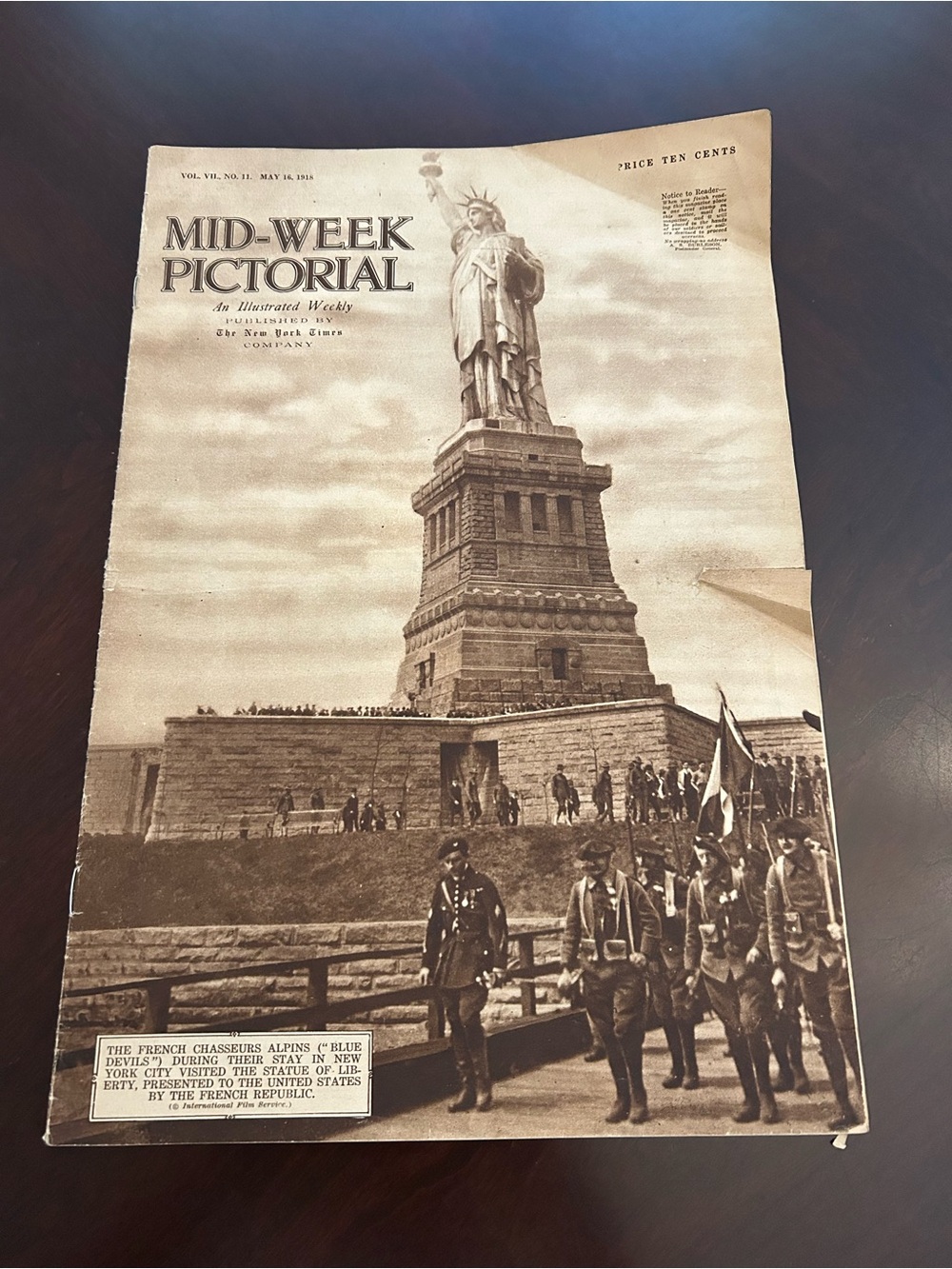 Vintage Mid-Week Pictorial, May 16, 1918 NY Times